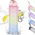 Water Bottle Sport With Straw -1000 ml. 