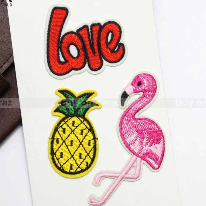 ANX Fashion Embroidery Diy Patches For Clothing/Shoes/Bags
