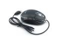 Usb Mouse Black Wired Optical Mouse, 1000 DPI, USB, Black. 