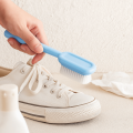 2PCS/SET Durable Plastic Long Handled Shoe Brush Soft Bristled Ergonomic Board Brush Portable Shoe Washing Brush Household Use. 