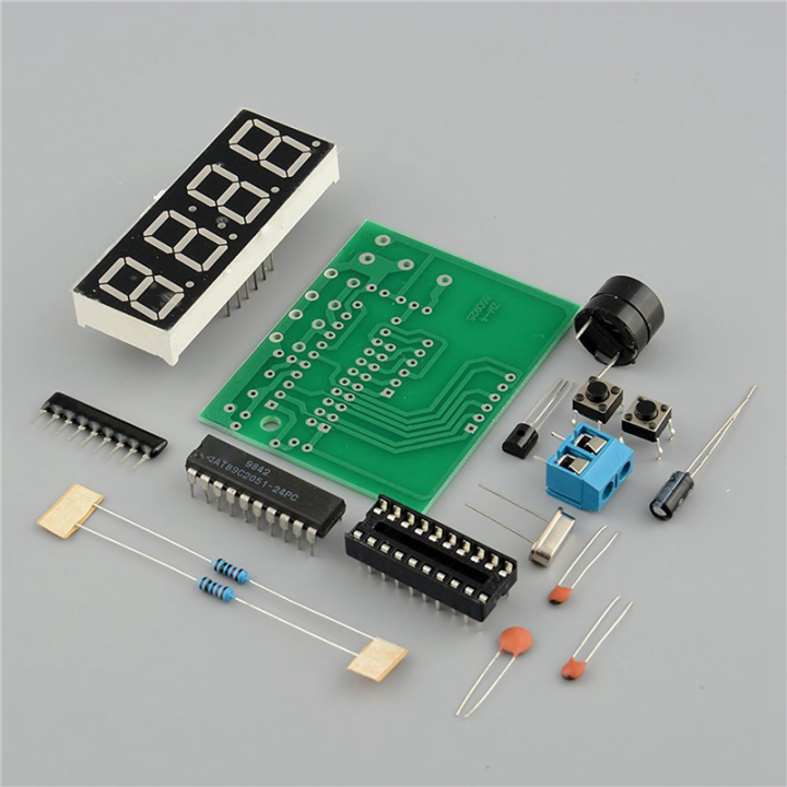 (GREH) 2X 4-Digit Digital Electronic Clock Kit, Microcontroller Digital ...