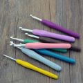 Crochet Hook Knitting Needle 1-9-12-14 Piece Set With Rubber Handle & Aluminum Body 2MM TO 10MM. 