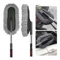 Multipurpose Adjustable Long Handle Microfiber Car Duster. 