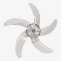 White Fan Blade Transparent Thick For 16 Inches Stand Fan And Table Fan. 