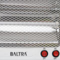 BALTRA Quartz Heater | Flame |  800 Watt | 2 heating levels: 400 & 800 W | Safety tip over switch | Cool touch cabinet | High temperature resistant housing | 12 Month Warranty. 