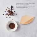 100Pcs Coffee Filters Disposable Cone Paper Coffee Filter 4-6 Cup. 