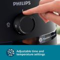 Philips Air Fryer NA130/00, 1700 Watt, 6.2 Liter, With Rapid Air Technology (Black), Extra Large. 