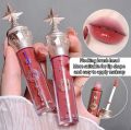 3.5ml MAGIC CASA Small Star Stick Mirror Face Lip Glaze Lip Gloss Waterproof Long Lasting Moisturizing Lipstick Transparent Gloss Women Makeup Cosmetic. 