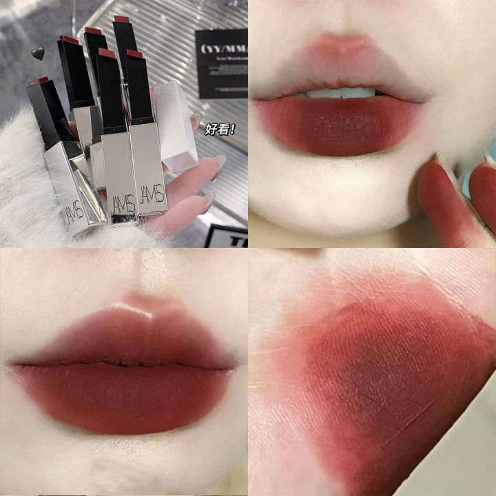 Owen%20james%20small%20silver%20tube%20lipstick%20lipstick%20matte%20matte%20matte%20velvet%20not%20easy%20to%20fade%20student%20party%20lipstick%20wholesale%20women%20-%20Image%208