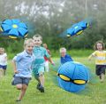 UFO Magic Flying Soccer Ball Deformation Magic Ball UFO Football Flat Throw Disc - Football For Kids |. 