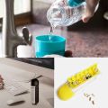 2 in 1 Portable Water Bottle 600ML with 7 Days Pill Box Organizer Planner Box. 