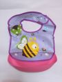 Multicolor Silicone Baby Detachable Waterproof Apron Bibs -1pc. 