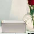 Iron Box Packaging Metal Storage Boxes Decorative with Lids Bins Tin Container Vintage. 