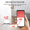 ARELENE Tuya WiFi Water Leak Sensor Flood Leakage Detector with Sound Alarm 80dB IP55 WaterProof Water Sensor Remote Monitor. 