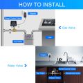 Tuya Smart WiFi Water Valve Gas Valve Bluetooth Timer Garden Smart Faucet for Assistant EU Plug. 