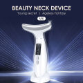 Sales promotion V Line Face Neck Lifting Machine EMS Microcurrent LED Photon Therapy Beauty Device Anti Wrinkle Remove Double Chin Face Massager. 
