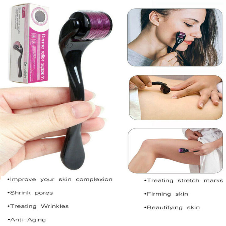 Derma%20Roller%200.5mm%20,%20Needle%20540%20Titanium%20Micro%20needles/%20Skin%20&%20Face%20Care%20/Massage%20Tools%20Professional%20-%20Image%207