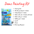 Doms Painting Kit-9 Items In 1 Kit | DOMS Painting Value Pack | Perfect Art Gift For Kids | Art Set For Kids. 