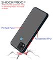 Mi Redmi 9 / Redmi 9 Activ / 9C / Poco C31 Smoke Cover Protective Shockproof Matte Hard Back Case Cover for Mi Redmi 9 / 9C / Redmi 9 Activ (Black. 