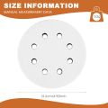 10 Pack Soft Density Interface Pads 5 Inch 8 Holes Hook and Loop Sponge Cushion Buffer Backing Pad Foam Interface Pads. 