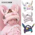 DISICHEN Portable Cute Ear Baby Toddler Cap Safety Helmet Head Safety Soft Comfortable Head Security Protection Adjustable Learn To Walk Crash Hat. 