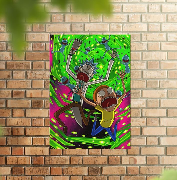 Rick%20and%20Morty%20Scream%20Wall%20Poster%20%7CExclusive%20Release%20%7C%20Wall%20Posters%20to%20Decor%20your%20Room%20%7C%20A4%20Size%20%7C%20Wall%20Posters%20Collection%20-%20Image%203