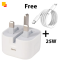 25W Usb-C Wall Charger For Iphone X / Xr / Xs / XS Max / 11 Pro Max / 12 Pro Max / 13 Pro Max/ 14 Pro Max. 