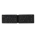 Mobile Phone Keyboard Slient Wireless Folding Keyboard Mini Rechargeable Bluetooth Keyboard Universal Lightweight Foldable Keyboard Travel. 