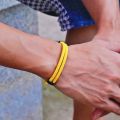 ios H Men's Bracelet Set Red Line Bra Fashion Stamp Gradient Transport New n Joia Men's Gift Arm Set of 2 Sliding Adjustable AccesorHerres. 