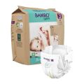 Bambo Nature Diapers size 3(M), Tape Style  (4-8 kg / 9-18 lbs), 28 pcs. 