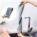 Reusable Sink Splash Guard Silicone Countertop Water Baffle Prevent Water Splashing Out Board Bathroom Kitchen Tool Easy to Use. 