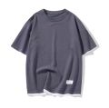 Waffle short sleeve t-shirt men's casual sportswear wholesale summer loose two-piece half-sleeved t-shirt two-piece set. 