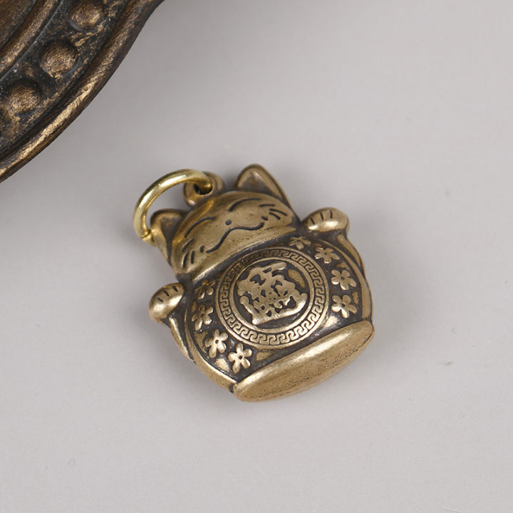 Pure%20Copper%20Lucky%20Cat%20Keychain%20DIY%20Jewelry%20Hanging%20Accessories%20Keyring%20Pendant%20MNP%20-%20Image%206