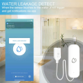 ARELENE Tuya WIFI Water Sensor Alarm Water Leak Detector Flood Alert Overflow Security Alarm System Works. 
