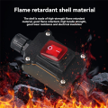 220V Boat Rocker Switch IP68 Waterproof 16A High Current Power with LED Light Power Button ON/OFF. 