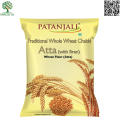 Patanjali Traditional Whole Wheat Chakki Atta With Bran 5kg. 