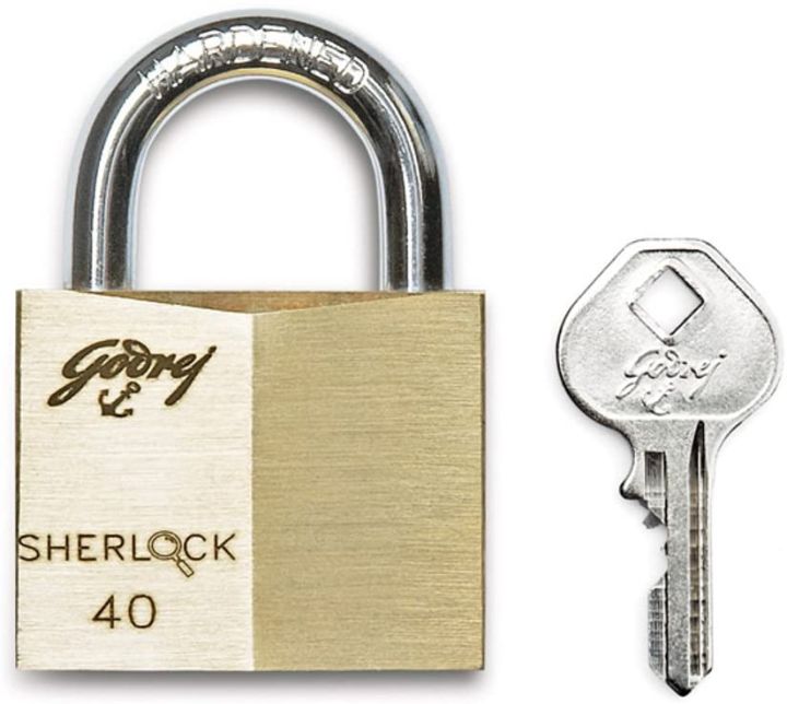 "Godrej" Sherlock Padlock 40 mm with 3 Keys