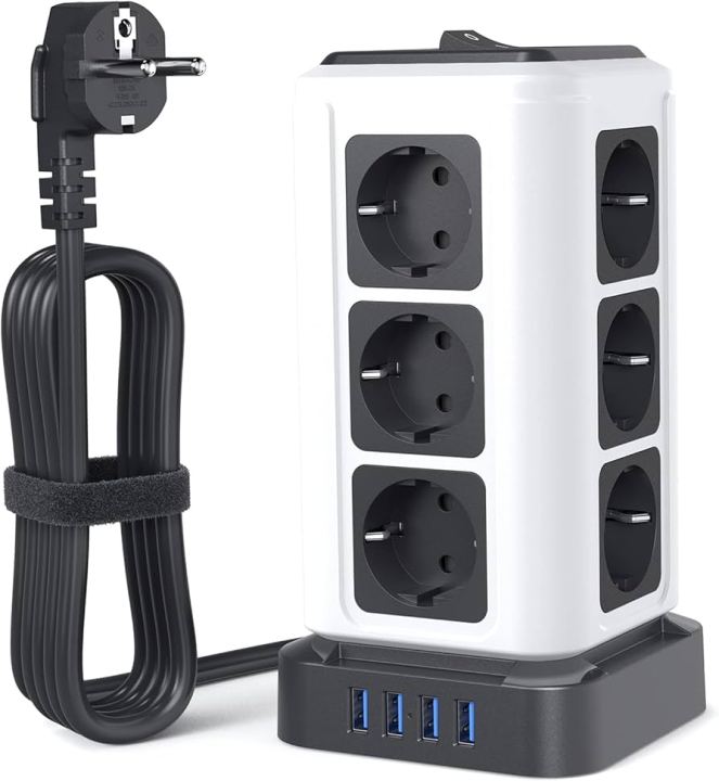 Vertical%20Power%20Strip%20With%20Smart%20Usb%20Charging%20-%20Image%202