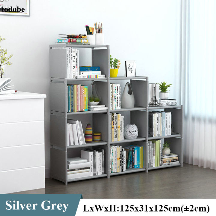 DIY%20Adjustable%20Bookcase:%209%20Shelves,%20Multipurpose%20Home%20Furniture%20Storage%20-%20Image%202