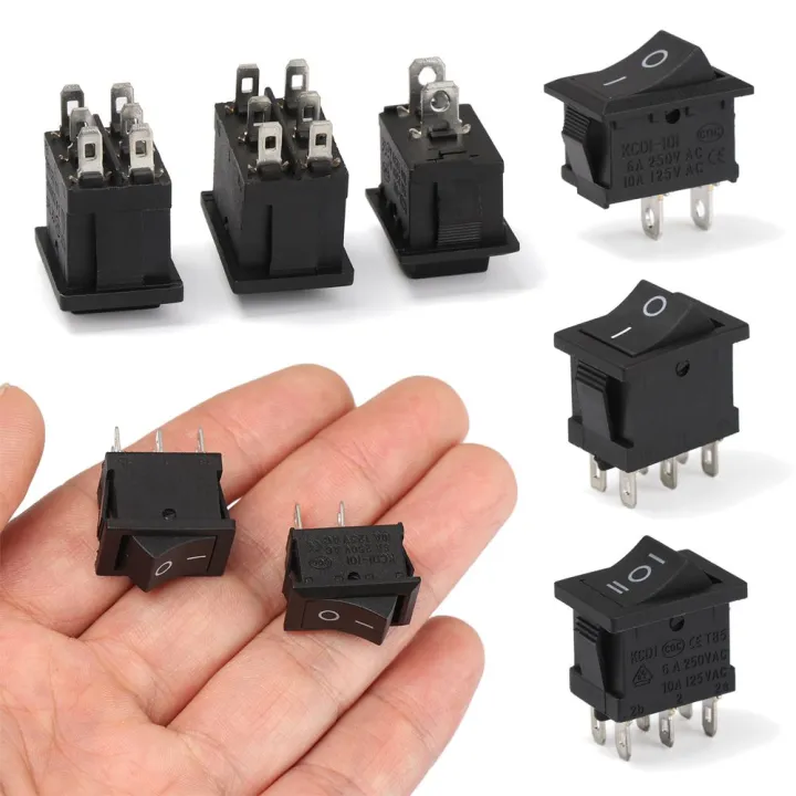 5Pcs%20Black%20SPST%20On/Off%20Rocker%20Switch%20Push%20Button%20Switches%20KCD1%20Power%20Buttons%2015x21mm%20-%20Image%206