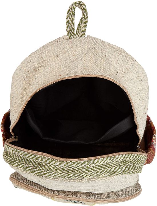 AIOG%20-%20Himalayan%20Pure%20Hemp%20Multi%20Pocket%20Backpack%20with%20Laptop%20Sleeve%20-%20Fashion%20Cute%20Travel%20School%20College%20Shoulder%20Bag%20/%20Bookbags%20/%20Daypack%20-%20Image%204