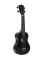 Enya Kaka 21 Inch Soprano Ukulele With Waterproof Bag (Black) | Black 21 Inch Soprano Ukulele | Ukulele For Beginners. 