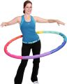 Hula Hoop Pilates Fitness Circles, Free Weight Adjustment Weighted Hula Hoop,Detachable Fitness Hoola Hoops. 
