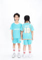 2425 Children's Football Jersey Short Sleeve Printed Number Riyadh Real Madrid 7 Miami Barcelona No. 19 Ronaldo Jersey. 