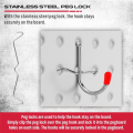 (GGBR)-121 Piece Pegboard Hooks Set,Pegboard Accessories with Metal Hooks, Peg Board Organizer Accessories,Pegboard Bins. 