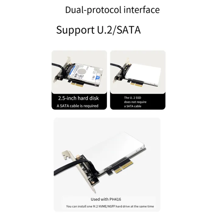 U.2%20SSD%20to%20PCIE4.0%20Riser%20Card%20PCI%20Express%204.0%20X4%20X8%20X16%20SFF-8639%20Expansion%20Card%20As%20Shown%20PCB%20for%20Windows8/10/Linux%20-%20Image%207
