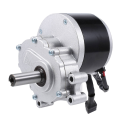 Fullhaodd 4X 250W 24V 75Rpm Low Speed Brush Motor, 44mm Longer Shaft, Shaft Diameter 17mm , Wheel Chair DC Gear Brushed Motor. 