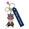 Demon Slayer Keychain 3D PVC Set. 