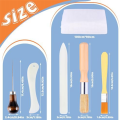 Bone Folders Kit, Bone Folders, Makers,Bookbinding Kit, for Bookbinding Making Paper Crafts Quilting Leathercraft A Easy Install. 