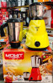 Mohit Mixer Grinder 400 Watt 2 Jar 3 Speed Control. 